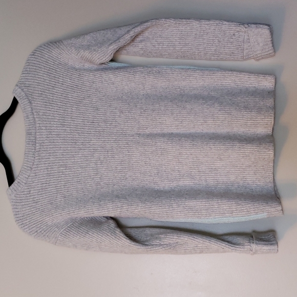 Banana Republic - Knitted Mint and Grey Sweater - Picture 4 of 4